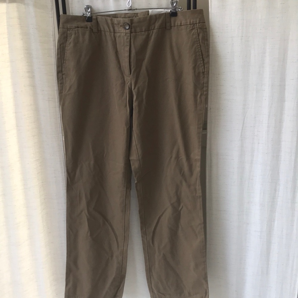 NEW coastal look!summer pant Land’s End FIT 2  soft brushed cotton